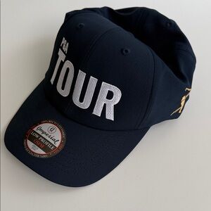 PGA TOUR PLAYERS Championship Navy Baseball Cap with White Embroidered TOUR